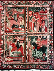 Carpet Depicting the Adoration of the Magi